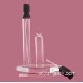 Kieszonkowa mini okrągła plastikowa szklana butelka perfum